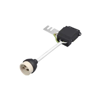 GU10 Porta lampadina porta lampadina in ceramica con cavo di silicio 1- 0,05 kg per illuminazione interna