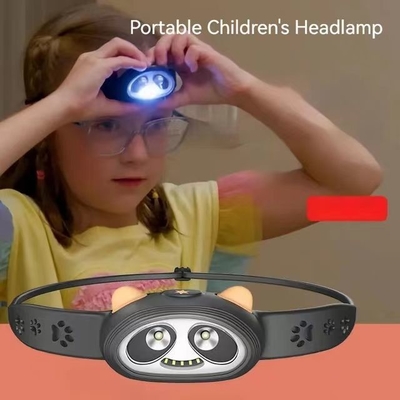 64.5*37*29mm Faretti da cartone animato Panda per bambini sicuri per le attività all'aperto dei bambini