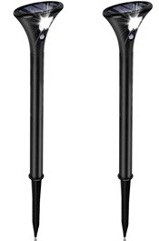 Proiettore a LED a polo elevato Proiettore da giardino con rilevamento scuro del paesaggio esterno solare