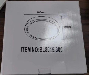 Controllo di sensori intelligenti CCT Sensore a microonde Lampada interna 30*3cm Luce di soffitto per ufficio