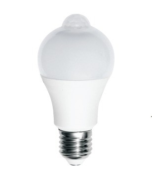 Illuminazione domestica intelligente fatta facile E27 Sensore di movimento lampadina a LED con design personalizzato