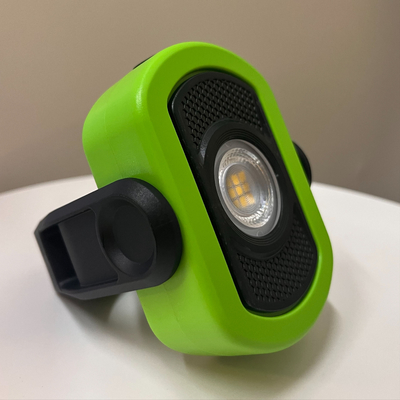 Pocketable 350lm ricaricabile luce di lavoro a LED con 30000 ore di vita e gancio