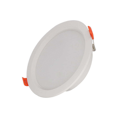 V0 Rated Fire 5w Plastico retroilluminato LED Panel Light con indice di resa del colore Ra 80