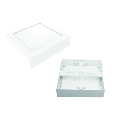 Pannello di luce montato a superficie rotonda LED a telaio staccabile 6w 9w 12w 16w 18w per LED di soffitto