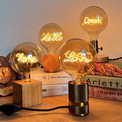 Modulo di commutazione a pulsante manuale 4W lampadina a incandescenza a LED per lampadina Edison decorativa serie G80/95