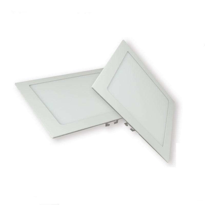 IP20 Rated Aluminum Square 12 Watt Recessed Led Panel Light Housing per le prestazioni