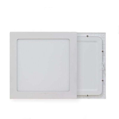 IP20 Rated Aluminum Square 12 Watt Recessed Led Panel Light Housing per le prestazioni