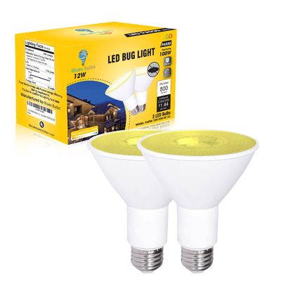 12W 100W Dimmable impermeabile E26 3000K Caldo Bianco LED Lampada PAR30 Controller bottone