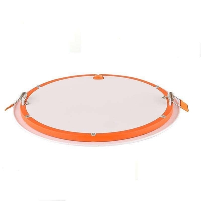 Illuminazione e circuiti 3 Watt Aluminio Metal Indoor Led Slim Round Panel Light