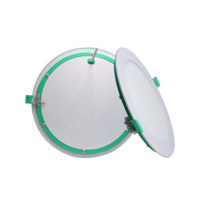 Illuminazione e circuiti 3 Watt Aluminio Metal Indoor Led Slim Round Panel Light