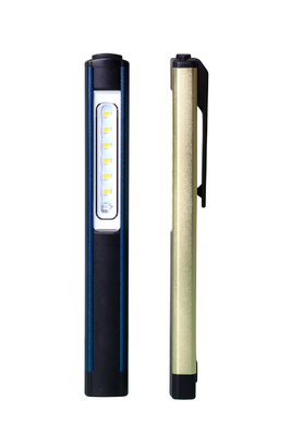 30000 ore di tempo di lavoro Luce luminosa a penna a LED con clip USB ricaricabile IP44