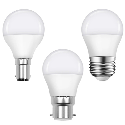 Lampada a LED a forma di palla da golf 5W 110v/220v E17 E27 B22 Base personalizzabile per l'illuminazione interna