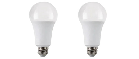 Lampadina a LED ad alta potenza lampadina a LED a filamento E27 A60 alloggiamento in plastica risparmio energetico