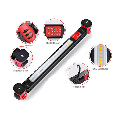 80lm/w 2700K/3500K/4000K/6500K All'aperto 2500lm Portatile Magnetico LED Luce di lavoro di ispezione