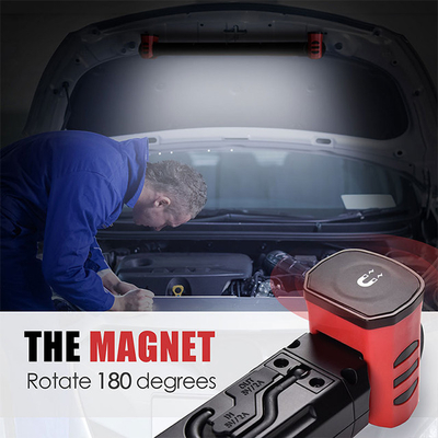 80lm/w 2700K/3500K/4000K/6500K All'aperto 2500lm Portatile Magnetico LED Luce di lavoro di ispezione
