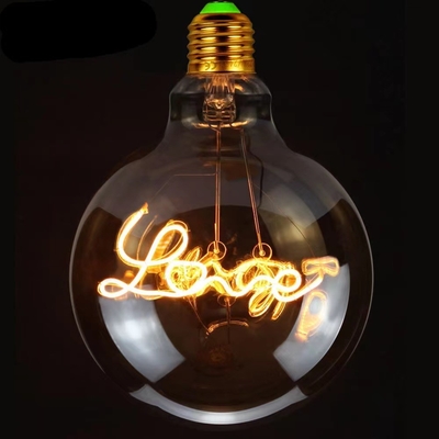 Lampada a incandescenza a LED scuribile della serie G80/95 da 4W con 30000 ore di lavoro e 220-240V di tensione