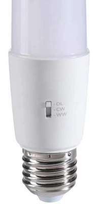 Lampade in plastica 8W12W Illuminazione lampadina a forma di T 3CCT 3000K/4500K/6000K 36000 ore di durata