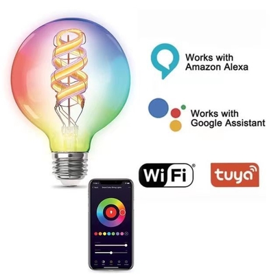 2200K-6500K lampadina a filamento che cambia colore con Bluetooth wireless e TUYA APP Control