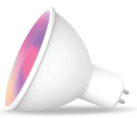 Applicazione controllata Gu10 lampadina riflettore intelligente con efficienza luminosa di 85lm/w