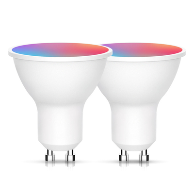 Applicazione controllata Gu10 lampadina riflettore intelligente con efficienza luminosa di 85lm/w