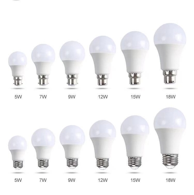 10W/12W Ampollatore a LED A19/A60 E27/B22 2700K 6500K per temperatura di lavoro -10 50C