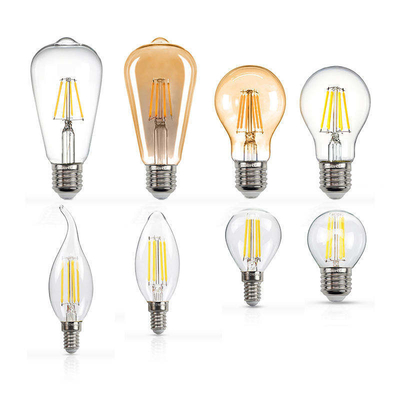 ETL C35 E11 Globe LED Filament Bulb 4W 120C Dimmabile per l'illuminazione e la progettazione dei circuiti