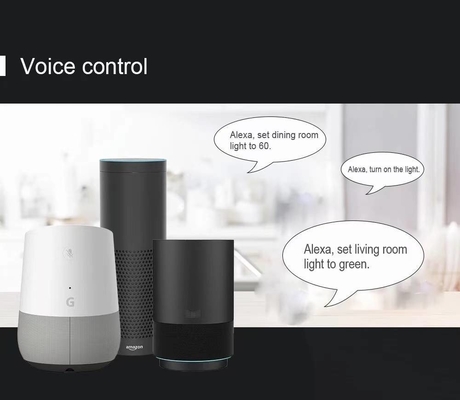 CE UKCA Certificato 5W 120D Smart Wifi APP Controllo vocale GU10/MR16 LED Spot Light Hotel