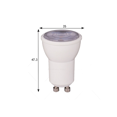 Home Office Fonte luminosa a LED MR11 GU10 4W 35mm Dia Spot Light 36D Angolo del fascio 12V/85-240V