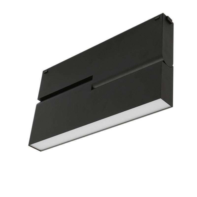 110° angolo del fascio 10w Cob Dimmable Recessed Magnetic Led Track Light per spazi luminosi