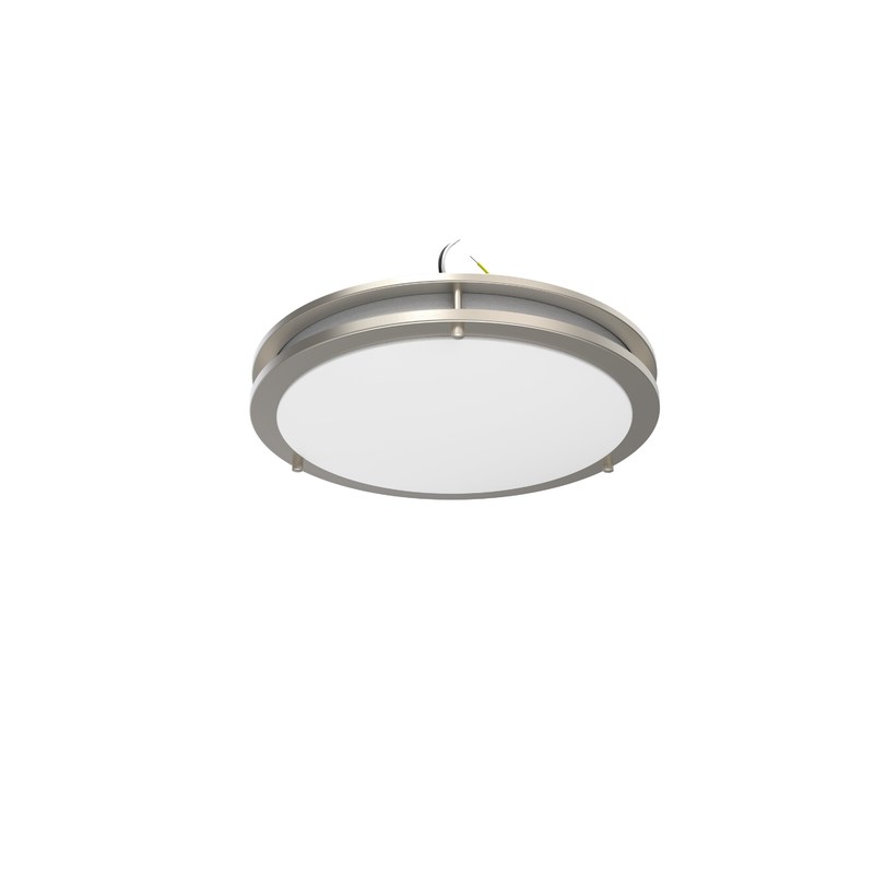 Durata di vita 50000 ore 12 pollici 15W 5CCT Copertura in plastica LED doppio anello soffitto luce CL-B1215