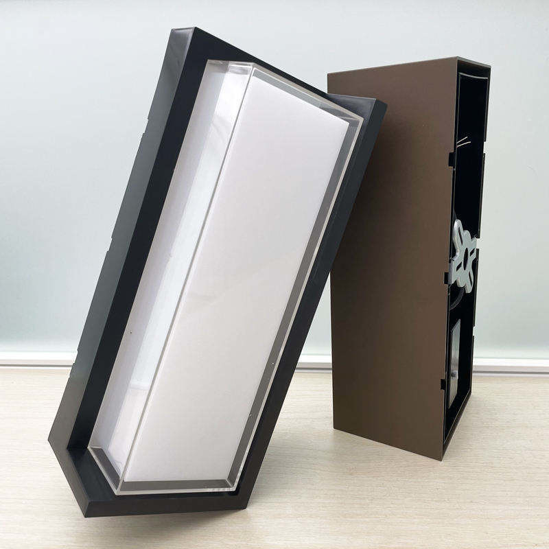 Moderno 24W LED esterno montato a parete luminarie domestiche Lampada da parete proiettore con 1-