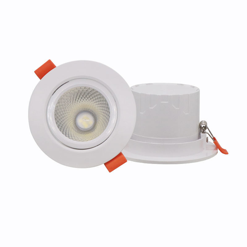 Lumiera di soffitto di hotel a superficie regolabile per alta CRI Ra 80 luce a LED in ufficio