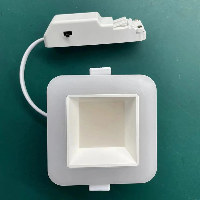 3 passaggi Dimmable Muare Recesseini Sqd Track Wall Washer Spotlight per l'illuminazione interna