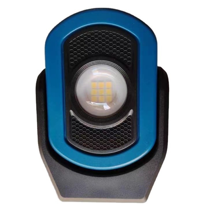 2- Luce di lavoro portatile a LED con batteria ricaricabile al litio USB tipo C e magnete forte