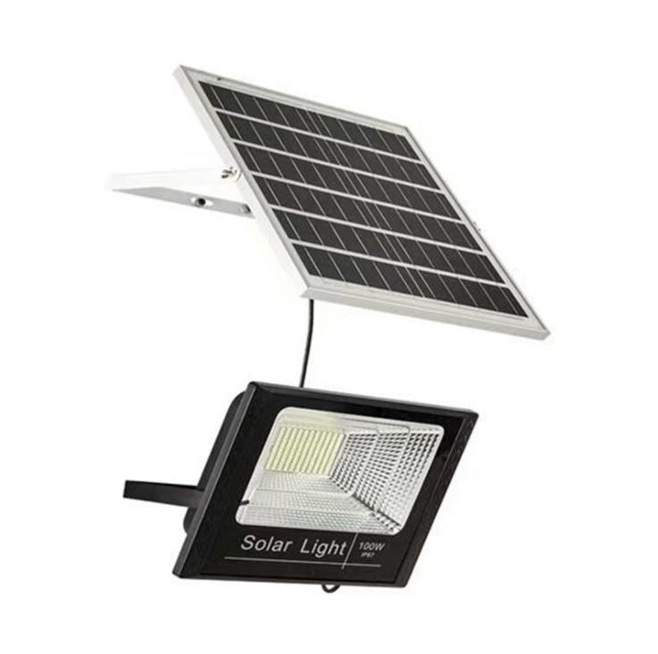 10w 20w 30w 40w 50w 60w 100w 120w 200w Smd Lampada a LED solare per illuminazione esterna
