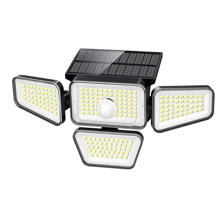 270 LED Sensore di movimento LED impermeabile a led luce solare a parete impermeabile e facile da installare