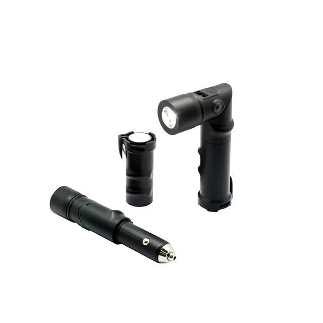 Safety Hammer Power Bank con caricabatterie per auto USB per cellulari da 5,0V/2,4A e sorgente luminosa LED