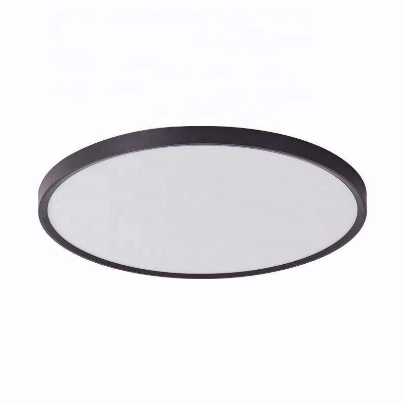 Luci a LED da soffitto bianche e nere da 18W per interni con tricolore e 40000 ore di lavoro