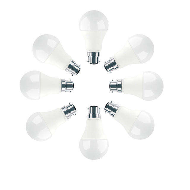 PC di plastica alluminio 5730 Lampada a LED 220v 9w 12w 15w E27 Lampada a LED con consumo