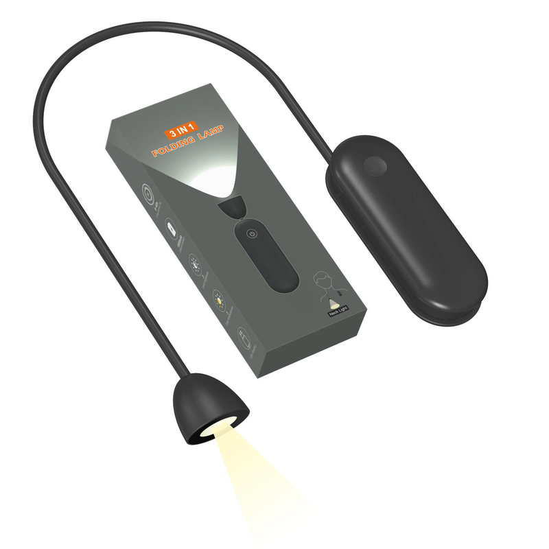 Tipo di batteria al litio Flessibile a LED Libra pieghevole Luce per la protezione degli occhi Nero Colore
