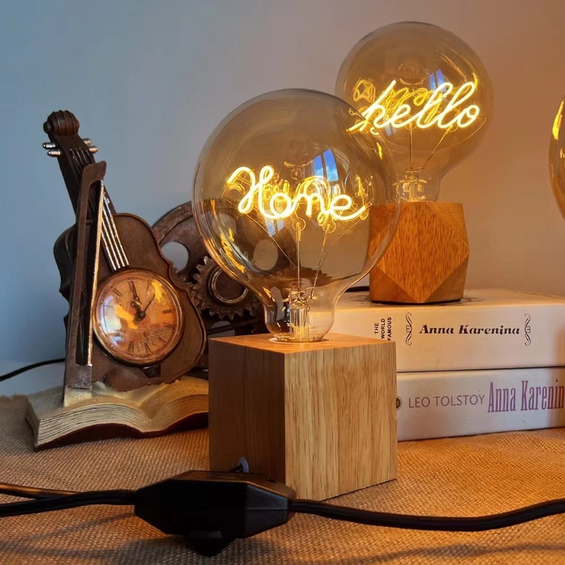 Modulo di commutazione a pulsante manuale 4W lampadina a incandescenza a LED per lampadina Edison decorativa serie G80/95