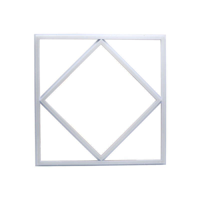 2- 40W/48W Slim Recessed Flat Square LED Ceiling Panel Light in dimensioni 600x600 o 595*595