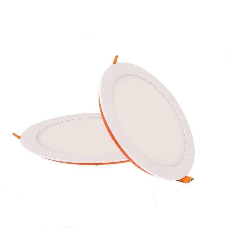Illuminazione e circuiti 3 Watt Aluminio Metal Indoor Led Slim Round Panel Light