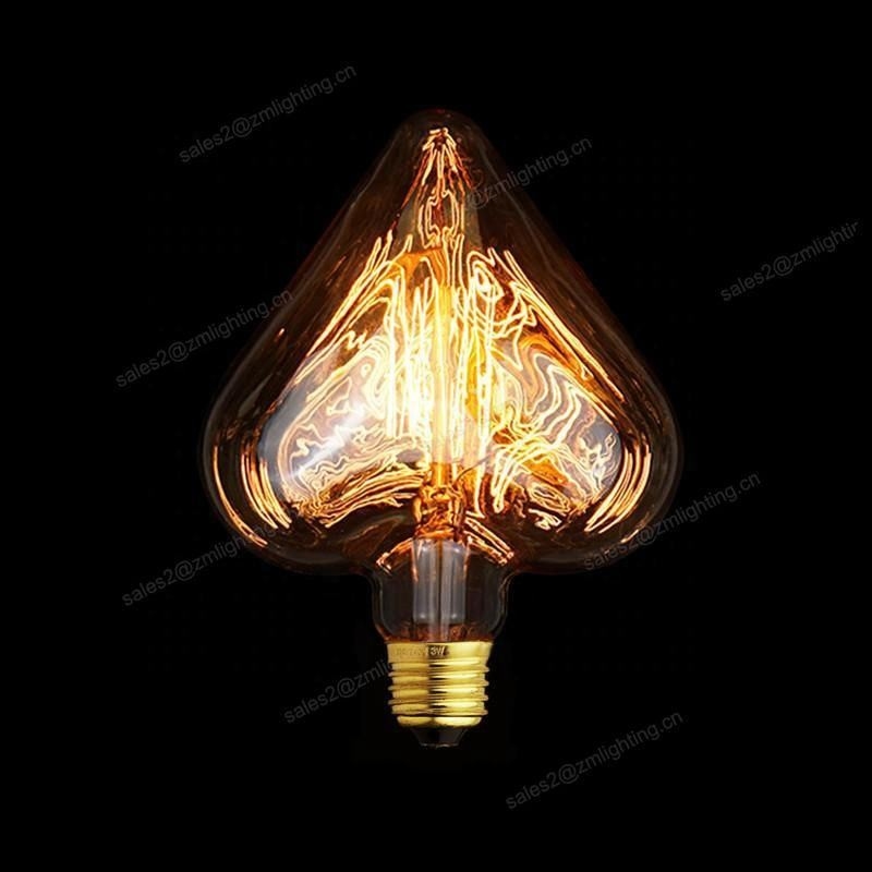 Lampada in stile retrò 110v-220v Lampada antica a incandescenza St64 St58 E26 E27 B22 25w 40w 60w