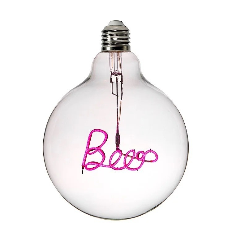 IP44 Disegno unico Metallo Decorazione domestica fai da te Lampada a filamento di vacanza Vintage Lampada da tavolo a LED