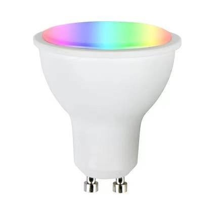 CE UKCA Certificato 5W 120D Smart Wifi APP Controllo vocale GU10/MR16 LED Spot Light Hotel