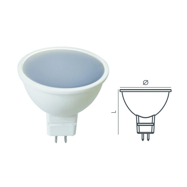 Alta potenza 7w Gu5.3 Led Mr16 220v Downlight Spot 120 gradi per il design moderno e la vendita